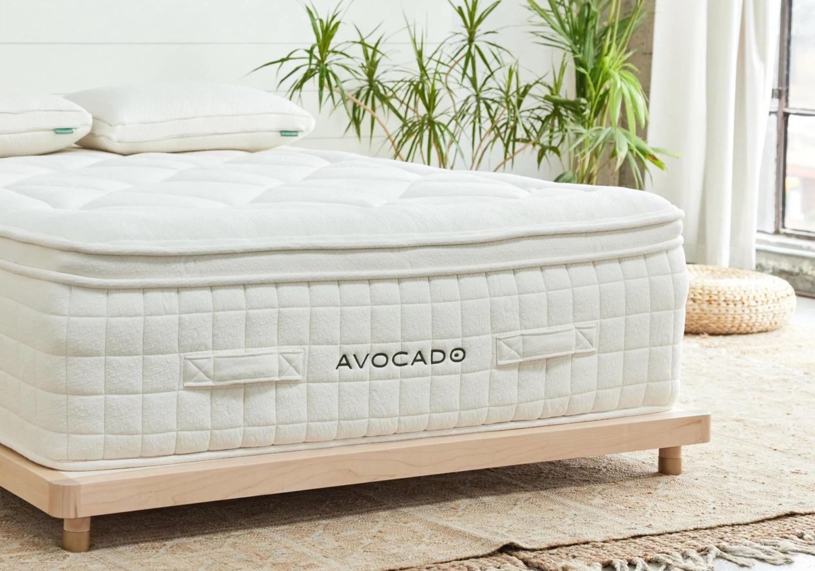 Avocado Malibu Platform Bed Frame